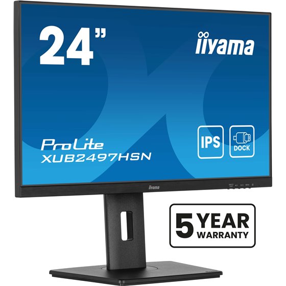 ProLite XUB2497HSN-B2 pantalla para PC 60,5 cm (23.8") 1920 x 1080 Pixeles Full HD LED Negro