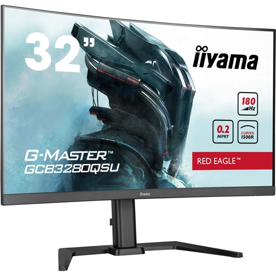 G-MASTER GCB3280QSU-B2 pantalla para PC 80 cm (31.5") 2560 x 1440 Pixeles Dual QHD LED Negro