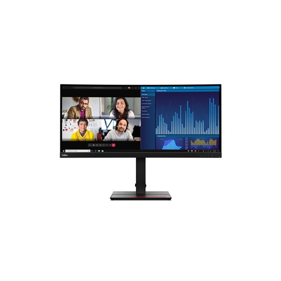 ThinkVision P34w-20 LED display 86,7 cm (34.1") 3440 x 1440 Pixeles Wide Quad HD Negro