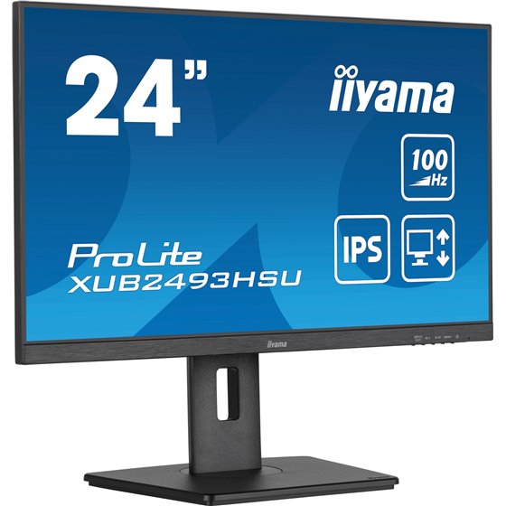 XUB2493HSU-B7 pantalla para PC 60,5 cm (23.8") 1920 x 1080 Pixeles Full HD LED Negro
