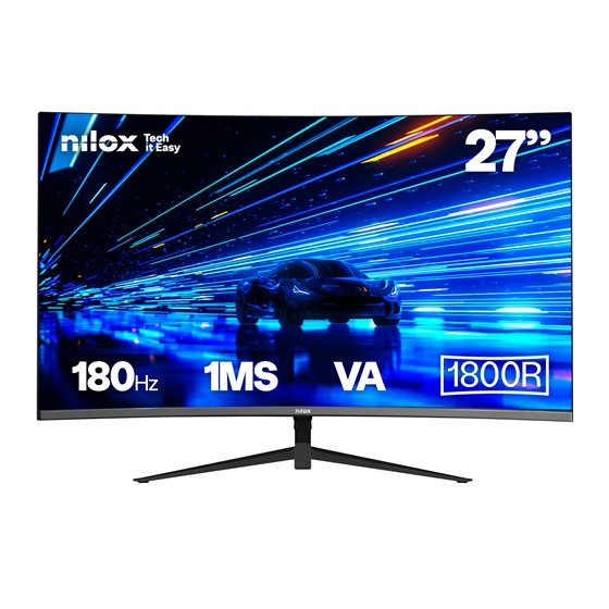NXM27FHD18001 pantalla para PC 68,6 cm (27") 1920 x 1080 Pixeles LED Negro