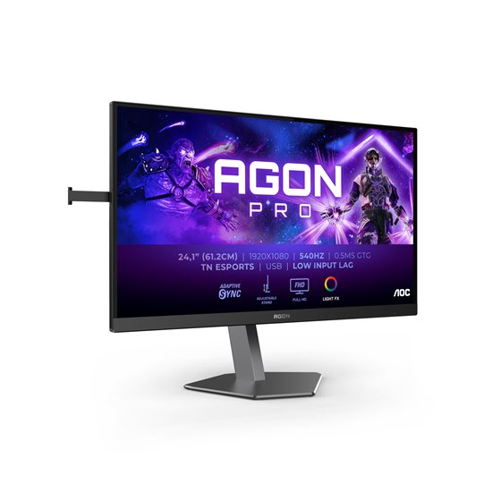 AGON PRO AG246FK pantalla para PC 61,2 cm (24.1") 1920 x 1080 Pixeles Full HD LCD Negro