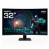 GS32QCA 31.5" Monitor Curvo para Gaming QHD - 2560 x 1440, 180Hz, 1ms, 250 cd/m², FreeSync, HDR Ready, HDMI 2.0, DisplayPort 1.4