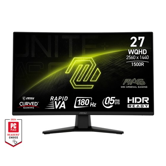 MAG 274CQF pantalla para PC 68,6 cm (27") 2560 x 1440 Pixeles Wide Quad HD Negro