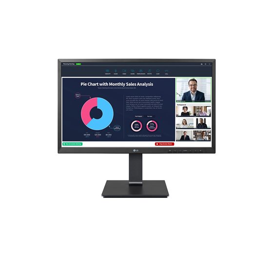 24BP75CP-B pantalla para PC 60,5 cm (23.8") 1920 x 1080 Pixeles Full HD LED Negro