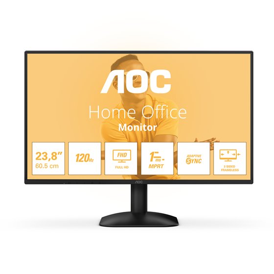 24B31H pantalla para PC 60,5 cm (23.8") 1920 x 1080 Pixeles Full HD Negro