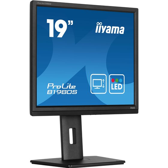 ProLite B1980S-B1 pantalla para PC 48,3 cm (19") 1280 x 1024 Pixeles VGA LED Negro