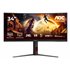 G4 CU34G4Z pantalla para PC 86,4 cm (34") 3440 x 1440 Pixeles Wide Quad HD LED Negro, Rojo