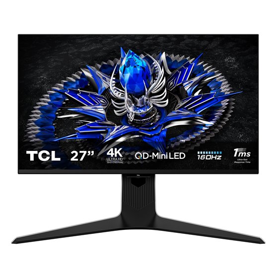 R83 27R83U pantalla para PC 68,6 cm (27") 3840 x 2160 Pixeles 4K Ultra HD QLED Negro, Blanco