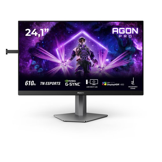 G2 AG246FK6 pantalla para PC 61,2 cm (24.1") 1920 x 1080 Pixeles Full HD LED Negro, Gris