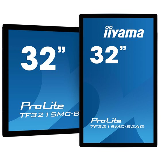 ProLite TF3215MC-B2AG pantalla para PC 80 cm (31.5") 1920 x 1080 Pixeles Full HD LED Pantalla táctil Quiosco Negro
