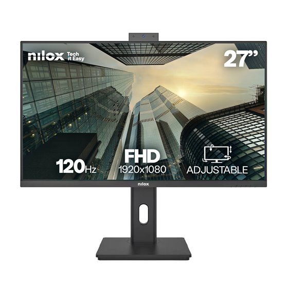 NXM27RWEB02B pantalla para PC 68,6 cm (27") 1920 x 1080 Pixeles Full HD LED Negro