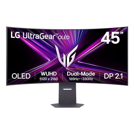 UltraGear pantalla para PC 114,3 cm (45") 5120 x 2160 Pixeles 5K Ultra HD OLED Negro