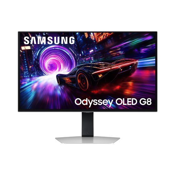 G81SF pantalla para PC 68,6 cm (27") 3840 x 2160 Pixeles 4K Ultra HD OLED Plata