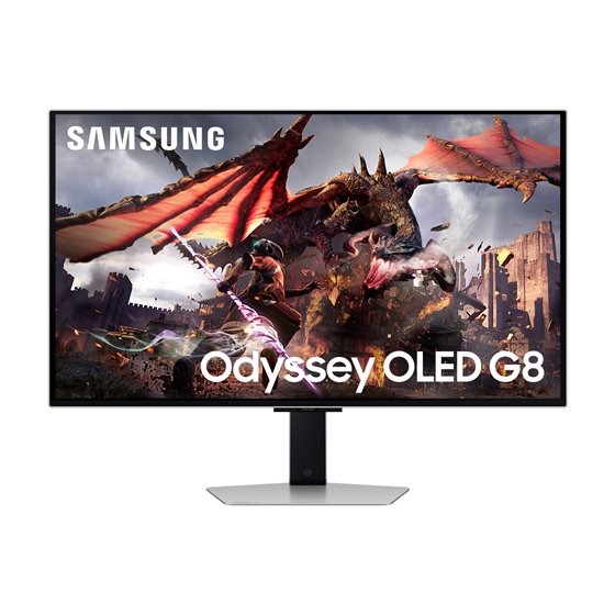 G80SD pantalla para PC 81,3 cm (32") 3840 x 2160 Pixeles 4K Ultra HD OLED Plata