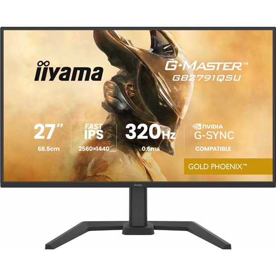 G-MASTER GB2791QSU-B1 pantalla para PC 68,6 cm (27") 2560 x 1440 Pixeles Wide Quad HD Negro