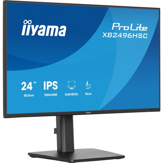 ProLite XB2496HSC-B1 pantalla para PC 60,5 cm (23.8") 1920 x 1080 Pixeles Full HD LED Negro