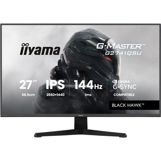 G-MASTER G2741QSU-B1 pantalla para PC 68,6 cm (27") 2560 x 1440 Pixeles 4K Ultra HD QLED Negro