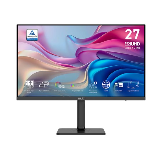 Modern MD272UPHG pantalla para PC 68,6 cm (27") 3840 x 2160 Pixeles 4K Ultra HD Negro