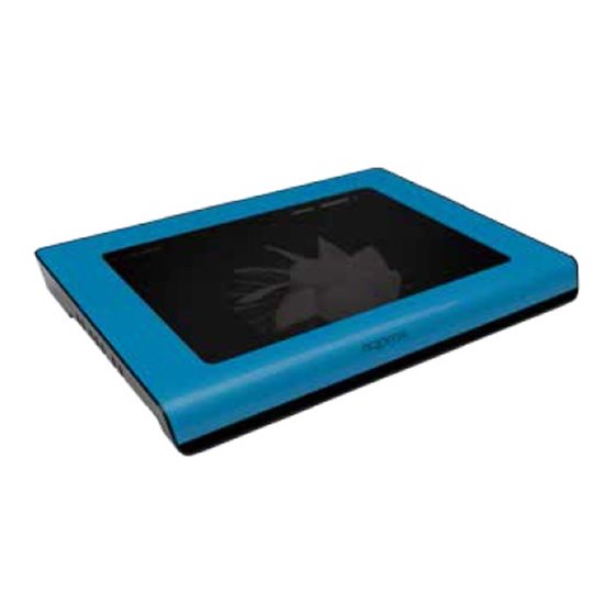 APPNBC06 almohadilla fría 39,6 cm (15.6") 1500 RPM Negro, Azul