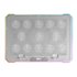 MNBC13, Base Refrigeradora y Stand para Portátiles Hasta 17”, Iluminación ARGB 10 Modos, 13x Ventiladores con LED Blanco, Regula