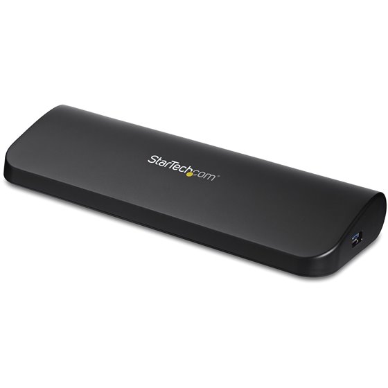 Docking Station USB 3.0 de 2 Monitores para Portátil - HDMI/DVI/VGA - Hub Ladrón 3x USB-A - GbE - Audio - Replicador de Puertos 