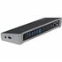 Docking Station USB 3.0 2x DisplayPort y HDMI 4K para 3 Monitores - Hub 5x USB-A (1x Fast Charge) - Audio de 3,5mm - Red GbE - R