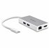 Adaptador Multipuertos USB-C - Docking Station Portátil USB-C 4K HDMI - Entrega de Potencia 60W - GbE - Hub 2x USB-A 3.0- Mini D
