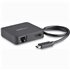 Adaptador Multipuertos USB C - Mini Dock Portátil USB-C 4K HDMI - Gigabit Ethernet - Hub USB 3.0 (1x USB-A 1x USB-C) - Adaptador