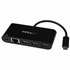 Hub Concentrador USB 3.0 USB-C de 3 Puertos con Ethernet Gigabit y Entrega de Alimentación de 60W con Puerto Pass-Through - USB 