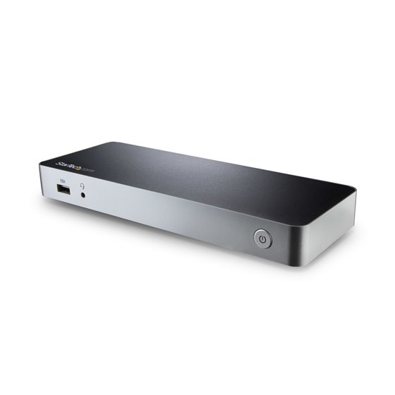 Docking Station USB C para 2 Monitores - PD de 60 W para Portátil Windows - Replicador de Puertos USB Tipo C a HDMI/DVI - USB 3.