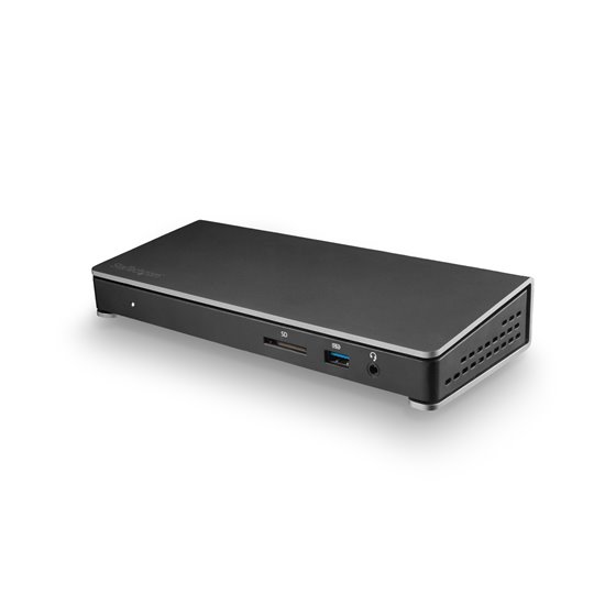 Dock Thunderbolt 3 - Docking Station de Portátil para Dos Monitores DisplayPort 4k de 60Hz - Replicador de Puertos con Entrega d