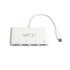 SCT502 base para portátil y replicador de puertos USB 3.2 Gen 1 (3.1 Gen 1) Type-C Blanco