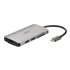 DUB-M810 base para portátil y replicador de puertos Alámbrico USB 3.2 Gen 1 (3.1 Gen 1) Type-C Aluminio