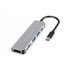 DONN02G base para portátil y replicador de puertos USB 3.2 Gen 1 (3.1 Gen 1) Type-C Aluminio