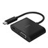 AVC001BTBK base para portátil y replicador de puertos USB 3.2 Gen 1 (3.1 Gen 1) Type-C Negro
