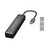 DONN08B base para portátil y replicador de puertos USB 3.2 Gen 1 (3.1 Gen 1) Type-C Negro