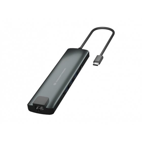 DONN06G USB 3.2 Gen 1 (3.1 Gen 1) Type-C Negro, Plata