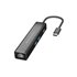 DONN07B base para portátil y replicador de puertos USB 3.2 Gen 1 (3.1 Gen 1) Type-C Negro