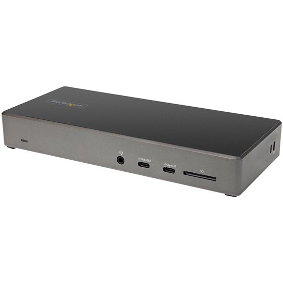 Dock USB-C - Docking Station USB Tipo C para 3 Monitores de 4K - con 100W de Entrega de Alimentación PD - Modo Alt DP 1.4 y DSC 