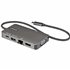 Adaptador Multipuertos USB-C - Docking Station USB Tipo C a HDMI 4K30 o VGA 1080p - Replicador de Puertos USBC PD de 100W - Hub 