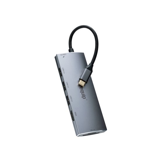 Adaptador multifunción USB-C 7 en 1, HDMI, USB 3.0, TF/MICRO SD, 60W USB PD
