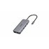 12-in-1 Type-C Dongle Alámbrico USB 3.2 Gen 1 (3.1 Gen 1) Type-C Plata