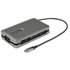 Adaptador Multipuertos USB-C - USB Tipo C a HDMI 2.0 4K a 60Hz - Hub Ladrón USB de 2 Puertos de 10Gbps - con PD de Paso de 100W 