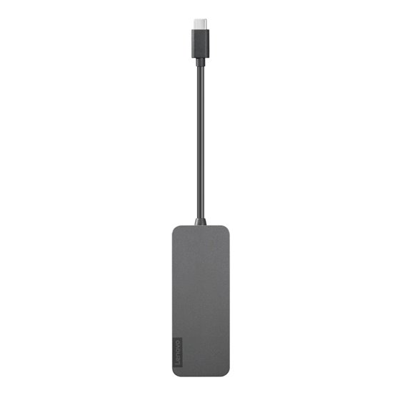 4X90X21427 base para portátil y replicador de puertos USB 3.2 Gen 2 (3.1 Gen 2) Type-C Gris
