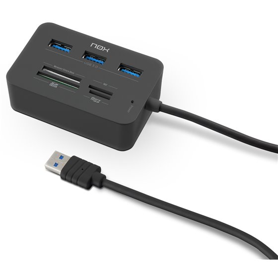 Lite Reader One Alámbrico USB 3.2 Gen 1 (3.1 Gen 1) Type-A Negro