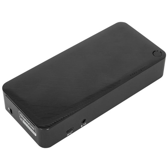 DOCK182EUZ base para portátil y replicador de puertos Alámbrico Negro