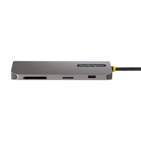 Adaptador Multipuertos USB C de Vídeo 4K a 60Hz, con Hub de 3 Puertos USB-A de 5Gbps, Entrega de Alimentación USB de 100W, Red E
