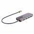 Adaptador Multipuertos USB C, de Vídeo HDMI de 4K y 60Hz, Hub USB-A 3.2 de 3 Puertos de 5Gbps, Entrega de Alimentación PD de 100