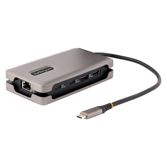 Adaptador Multipuertos USB-C - HDMI 2.0b 4K 60Hz - HDR - Hub USB 3.2 Gen 2 10Gbps (2xUSB-C, 1xUSB-A) - PD de 100W con Pass-Throu